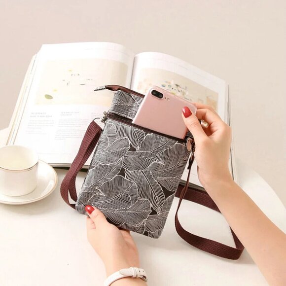 Women Cell Phone Purse Pouch Handbag Case Small Shoulder Bag Cross-body Wallet - Picture 6 of 15